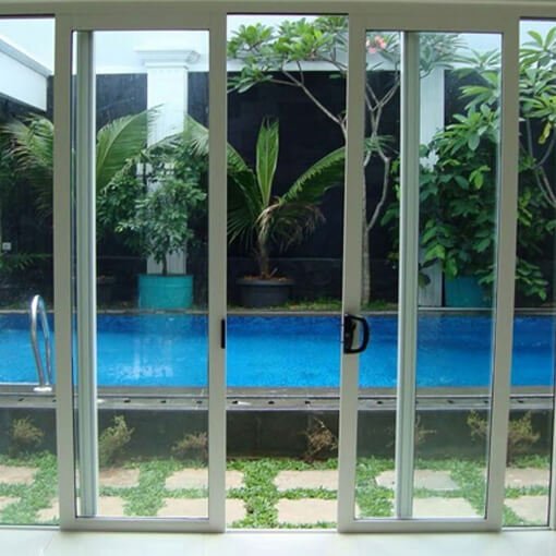 pintu kaca geser
